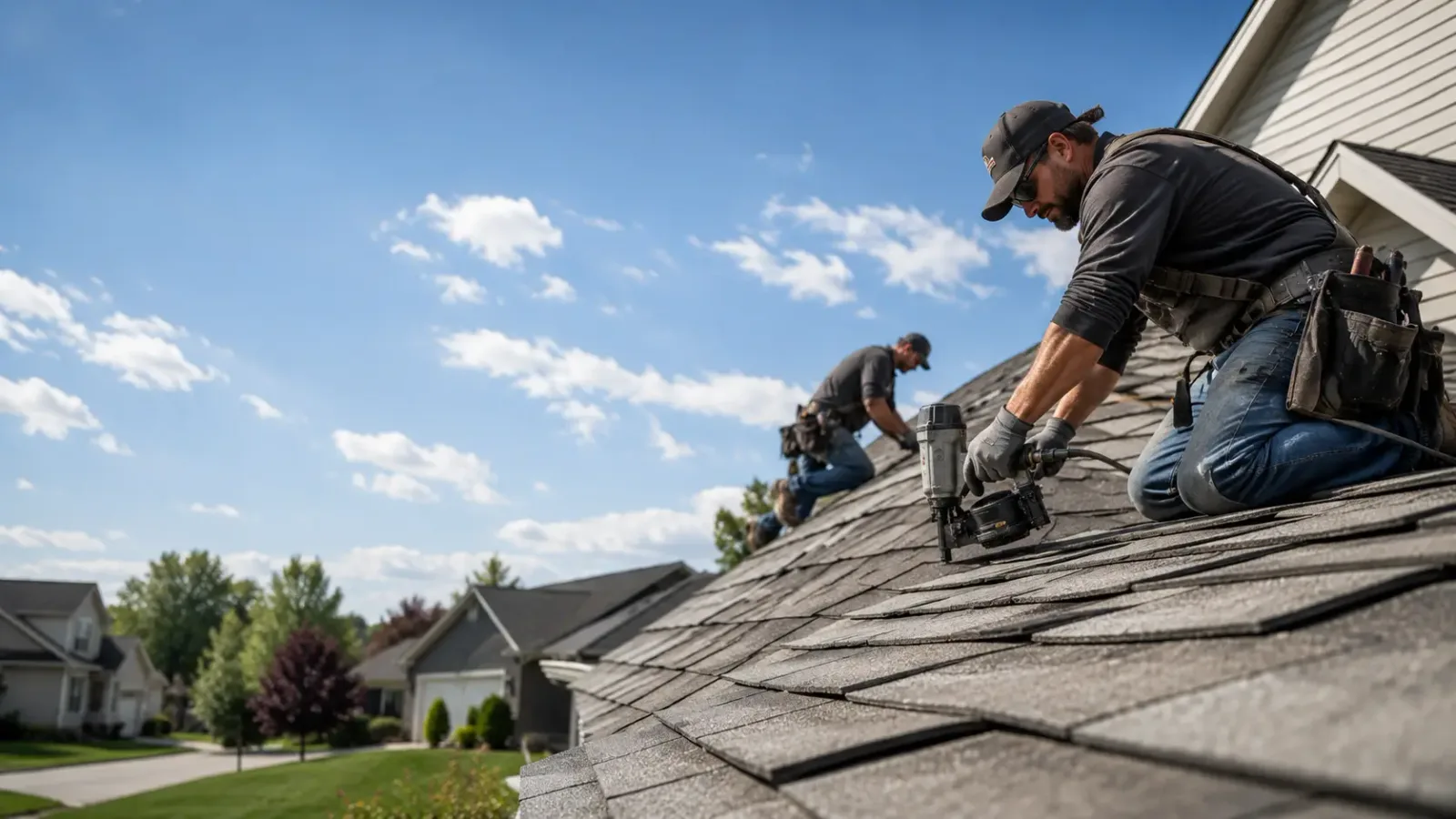 Storm Damage Roof Repair in Davis, IL near me